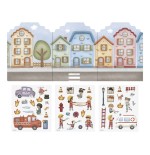 2075 Libro de pegatinas reusables jim little