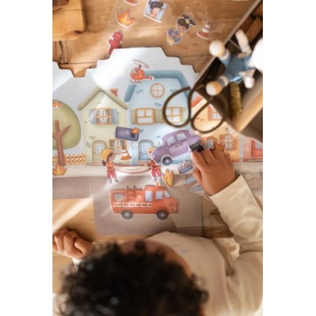 2078 Libro de pegatinas reusables jim little