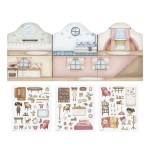 2082 Libro de pegatinas reusables rosa