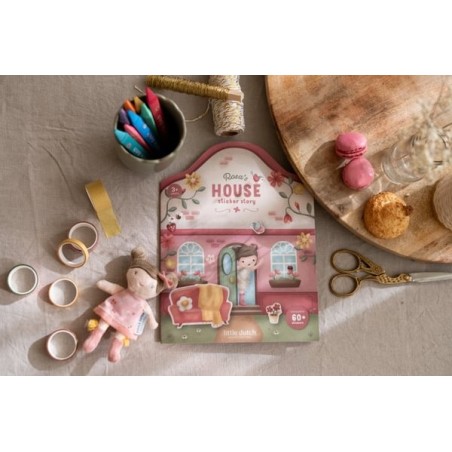 2083 Libro de pegatinas reusables rosa