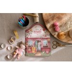 2083 Libro de pegatinas reusables rosa