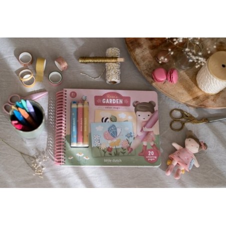 2093 Libro mágico rosa little dutch