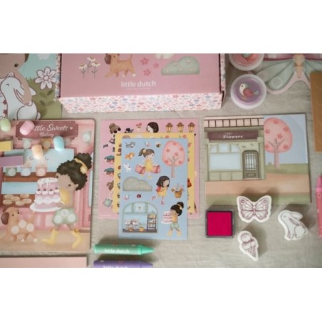 2109 Caja creativa rosa little dutch