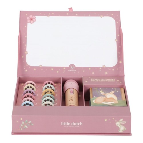 2111 Proyector linterna rosa little dutch