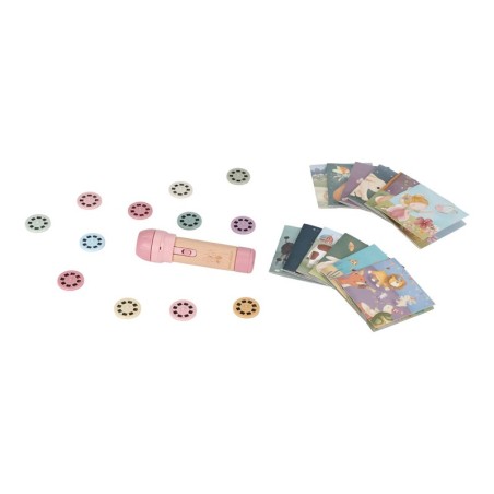 2113 Proyector linterna rosa little dutch