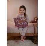 2115 Proyector linterna rosa little dutch