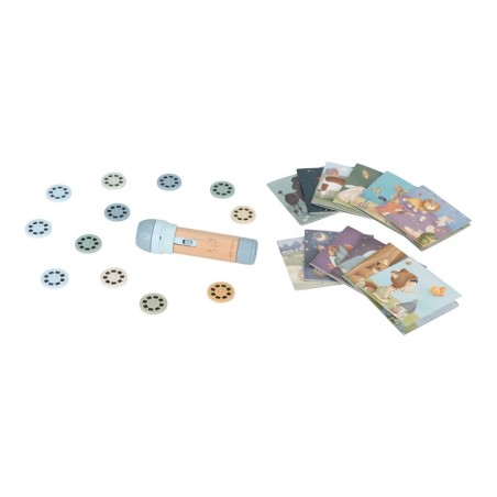 2120 Proyector linterna azul little dutch