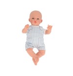 2183 Muñeco Mateo con Peto Vichy Azul