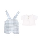 2184 Muñeco Mateo con Peto Vichy Azul