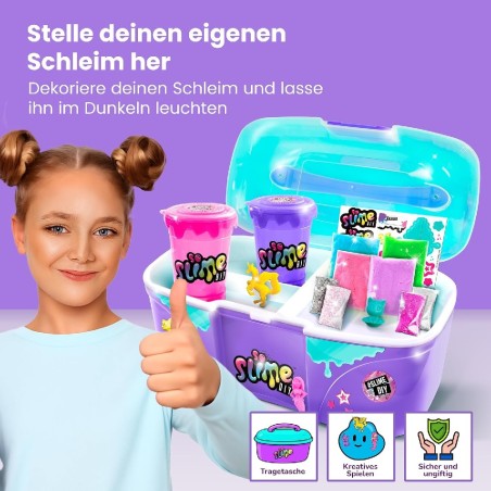 2247 Mini Maletín de Slime que Brilla