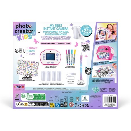 2275 Mi Primera Cámara Instantánea 3 en 1