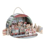 2293 Caja Adviento Tren Navidad Little Dutch