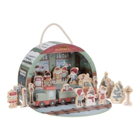 2294 Caja Adviento Tren Navidad Little Dutch