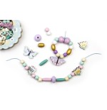 2300 Cuentas de madera de mariposa