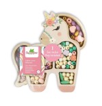2304 Cuentas de madera de unicornio