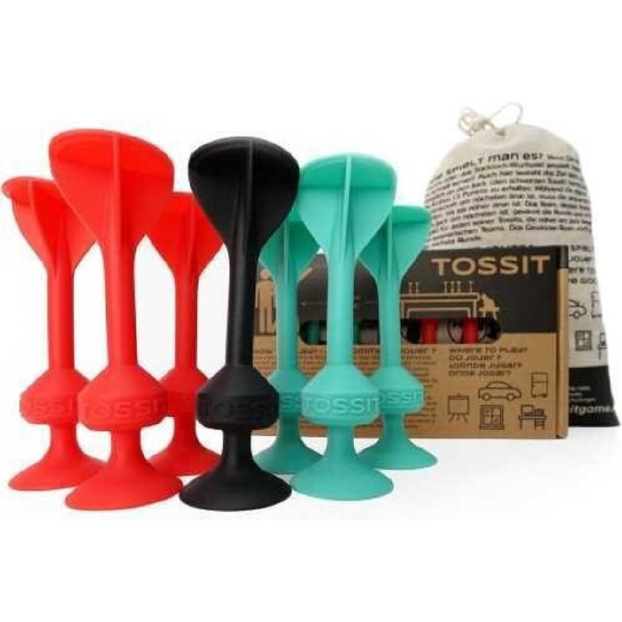 2345 Tossit 7 Dardos Silicona Starter Rojo +