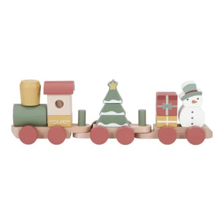 2363 Tren apilable Little Dutch Navideño