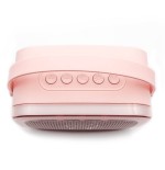 2392 Karaoke Con Luz Y 2 Micrófonos - Rosa