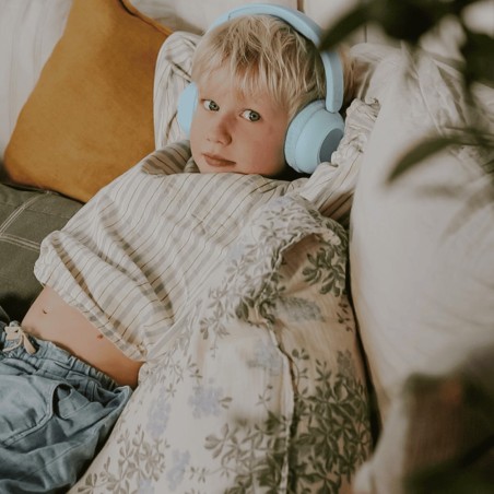 2397 Auriculares Con Luz Ambiental - Azul Lal