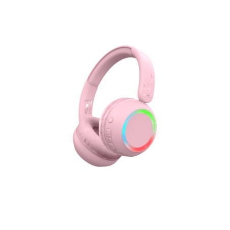 2401 Auriculares Con Luz Ambiental - Rosa