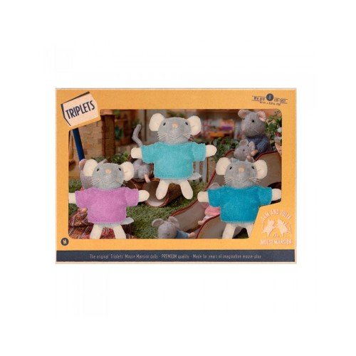 2412 Muñecos Trillizos La Casa de los Ratones