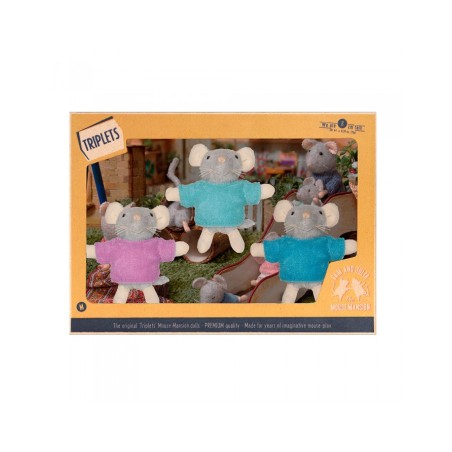 2412 Muñecos Trillizos La Casa de los Ratones