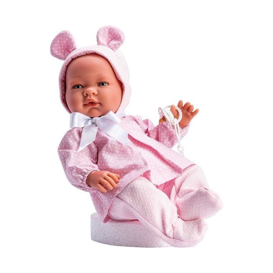 2506 María Corazones Rosas Gorro Orejas