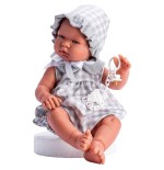 2507 PABLO CUADROS GRISES CUELLO GASA GRIS