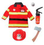 2543 Disfraz bombero 5-6 años