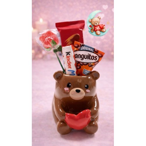 2622 Pack regalo osito con chocolatinas