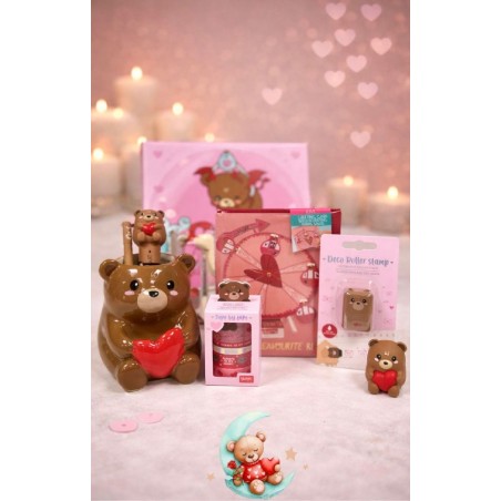 2623 Pack papelería osito  Regalo bonito y o