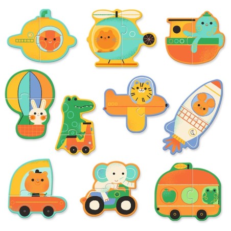 2630 Puzzle duo Vehiculos