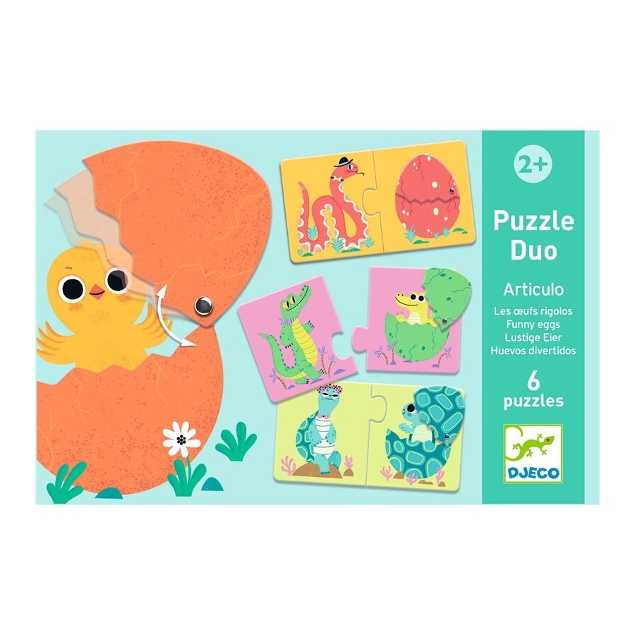 2635 Puzzle Huevos divertidos