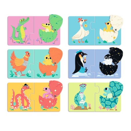 2636 Puzzle Huevos divertidos