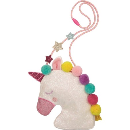 2704   Bolsito Unicornio con Pompones