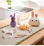 2713 Set de 2 Conejitos Plegables de Papel -