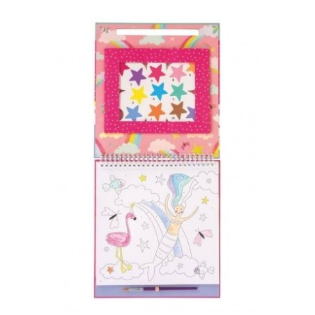 2759 PINTA POR NÚMEROS FANTASY ACUARELAS