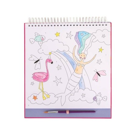 2760 PINTA POR NÚMEROS FANTASY ACUARELAS