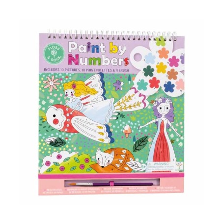 2763 PINTA POR NÚMEROS FAIRY TALE ACUARELAS