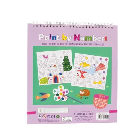 2764 PINTA POR NÚMEROS FAIRY TALE ACUARELAS