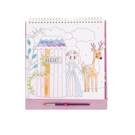 2767 PINTA POR NÚMEROS FAIRY TALE ACUARELAS