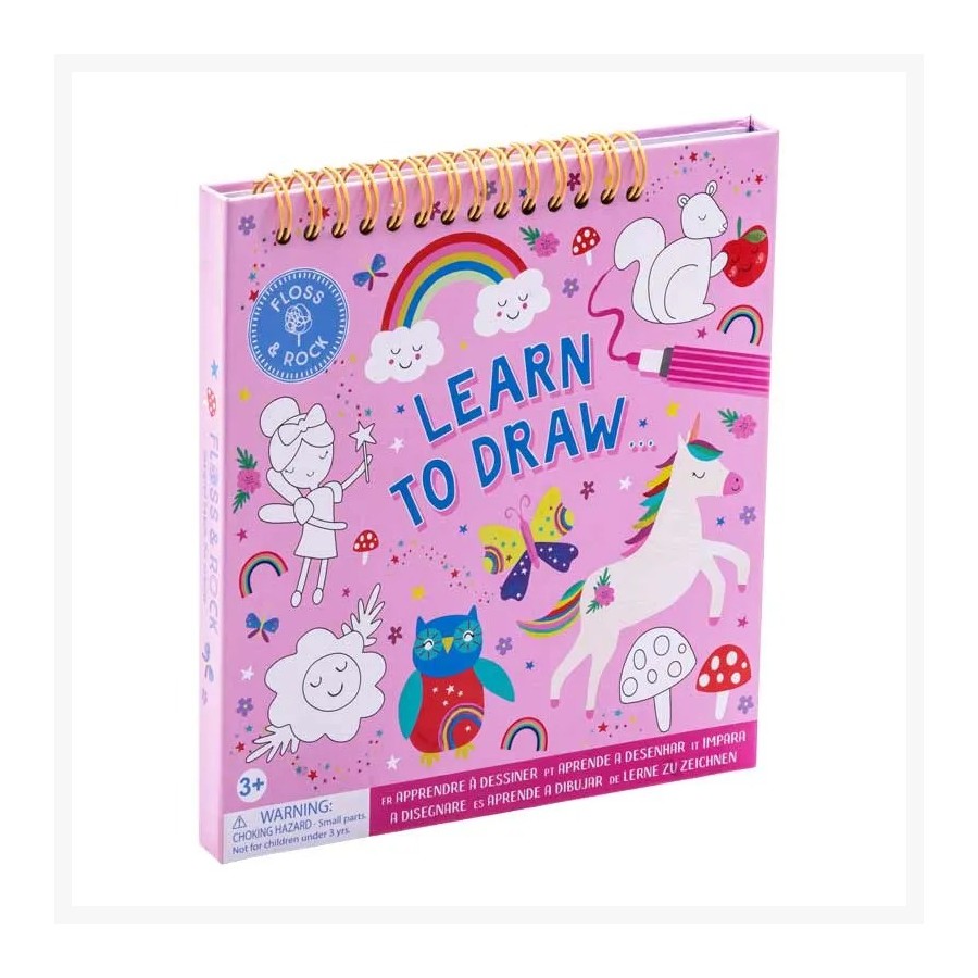 2772 APRENDE A DIBUJAR RAINBOW FAIRY