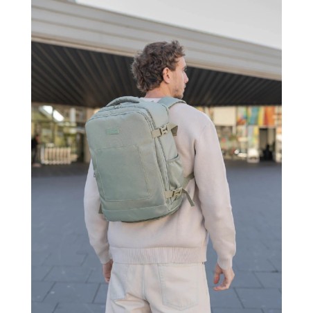 2842 Pack Mochila + Neceser Verde