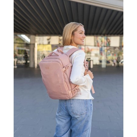 2849 Pack Mochila + Neceser Rosa
