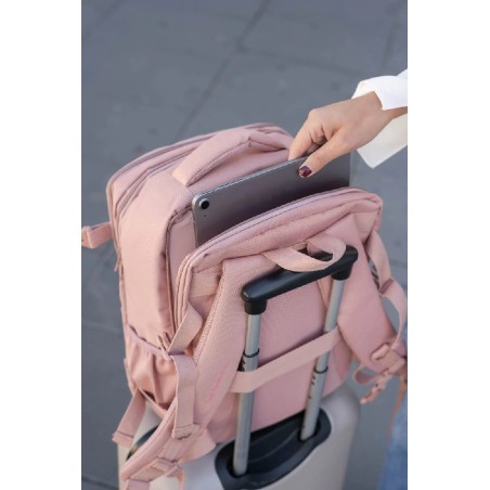 2851 Pack Mochila + Neceser Rosa