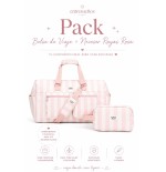 2853 Pack Rayas Rosa