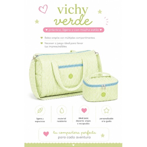2897 Pack Vichy Verde