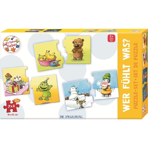 350  Set Puzzle Emociones The Friendly Seven