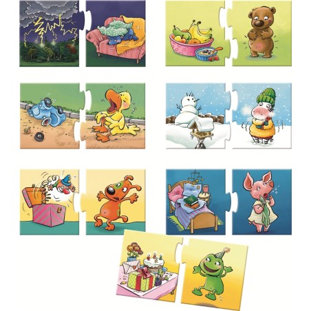 351  Set Puzzle Emociones The Friendly Seven