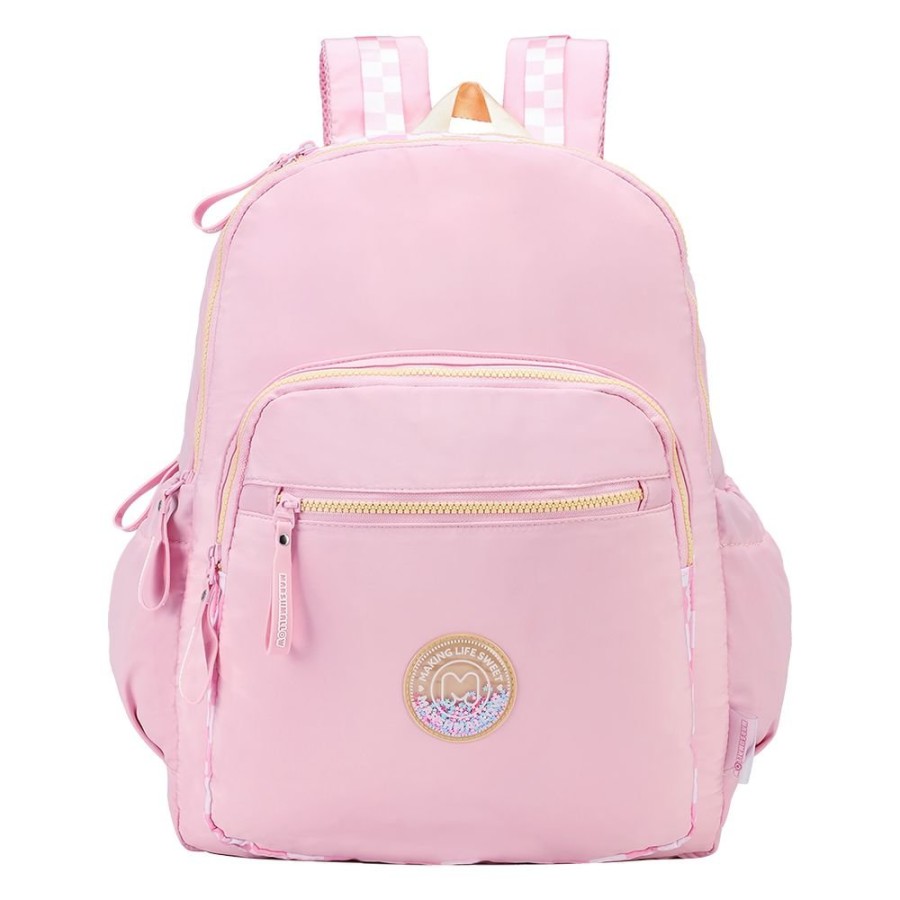 353 MOCHILA CON BOLSILLO FRONTAL PINK 353 MOCHILA CON BOLSILLO FRONTAL PINK